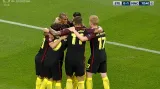 Gól v utkání Steaua Bukurešť - Manchester City: Silva - 0:1 (13. min.)