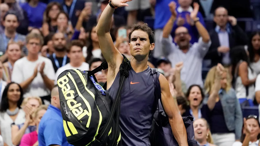 Rafael Nadal se loučí s publikem na US Open