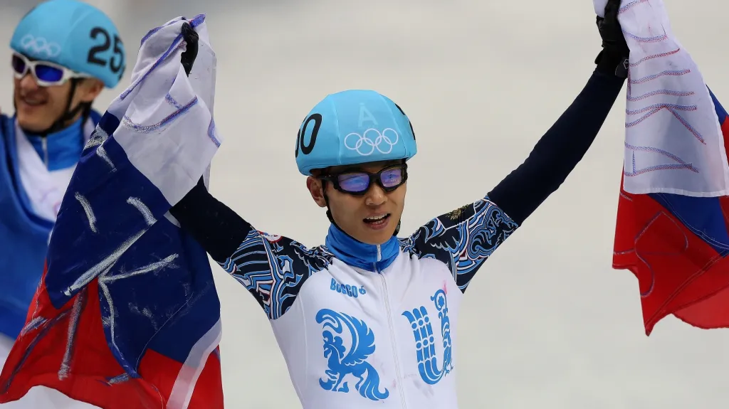 Ruský rychlobruslař Viktor Ahn