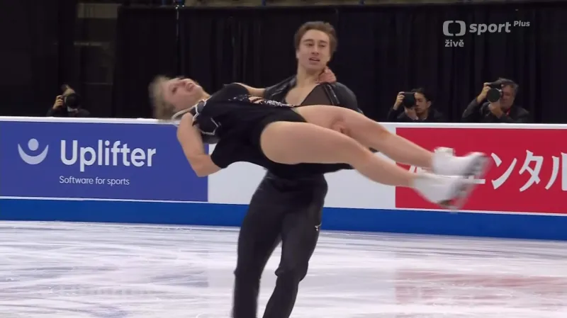 Rytmický tanec sourozenců Mrázkových