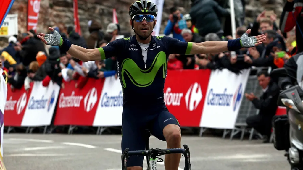 Slavící Alejandro Valverde