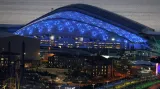 Stadion Fišt pro zahájení i závěrečný ceremoniál Her v Soči