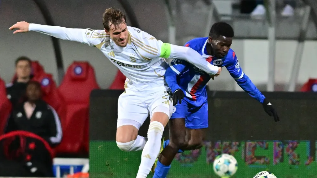 Asger Sörensen v utkání proti Artisu Brno