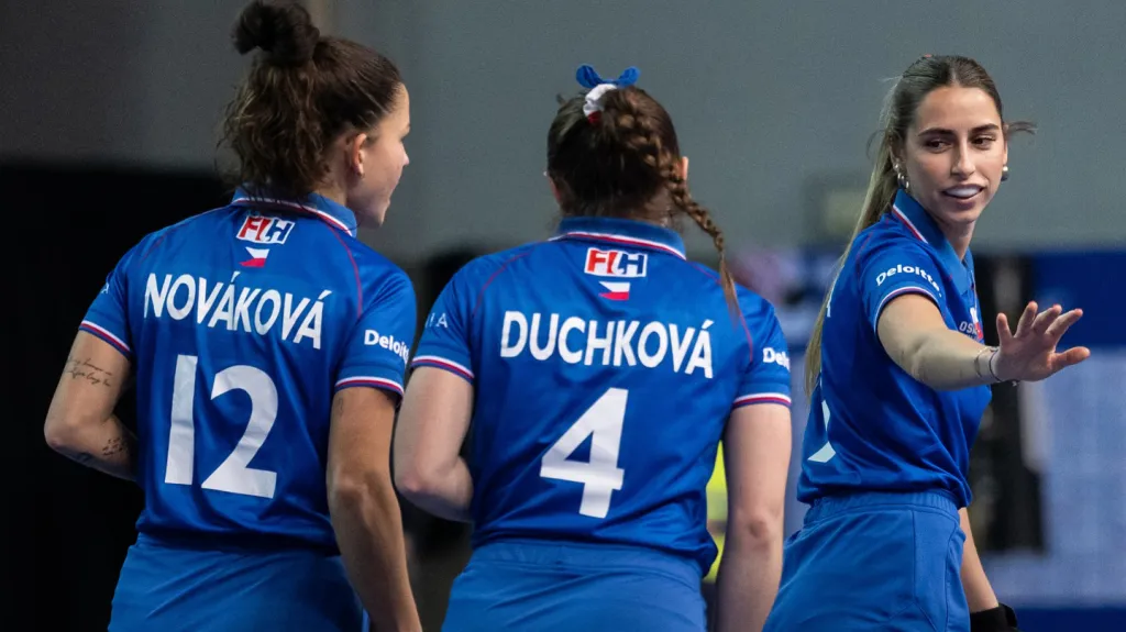 České pozemní hokejistky