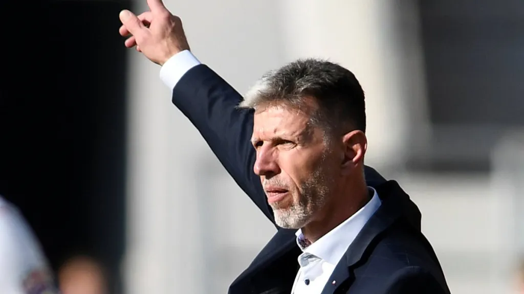 Trenér české fotbalové reprezentace Jaroslav Šilhavý
