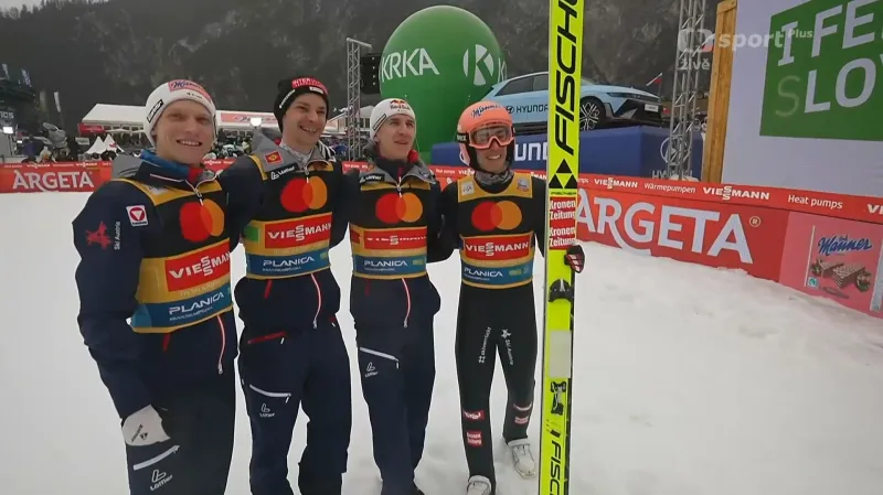 Pokusy Rakušanů ve druhém kole letů na SP v Planici