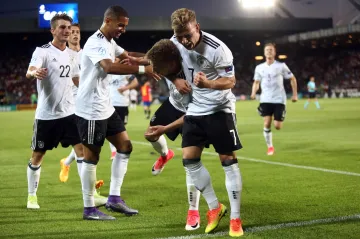 Radost německých hráčů