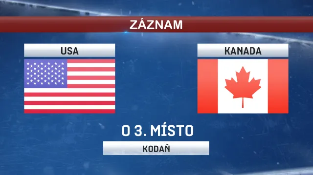 Záznam utkání USA - Kanada