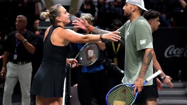 Tenisový „Souboj pohlaví“ opanoval Kyrgios