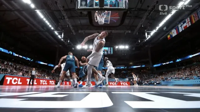 Závěr utkání Německo – Slovinsko