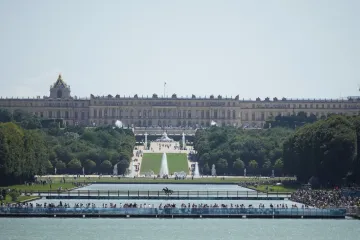 Cross country v parku ve Versailles