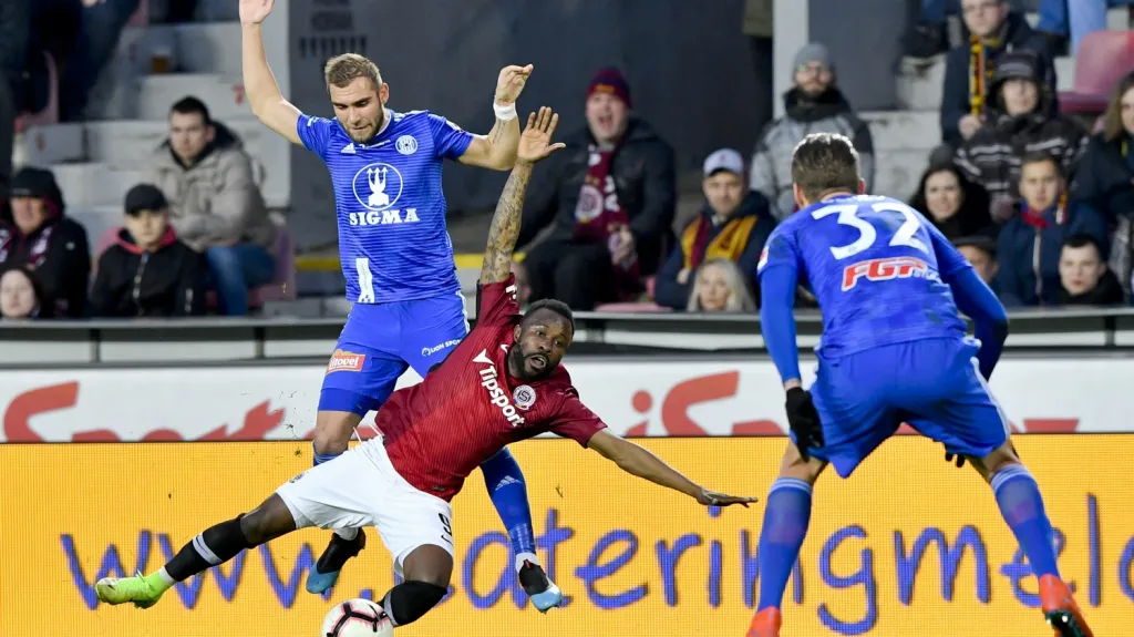 Utkání Sparta - Olomouc