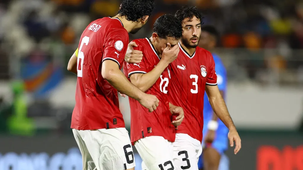 Zklamaní fotbalisté Egypta