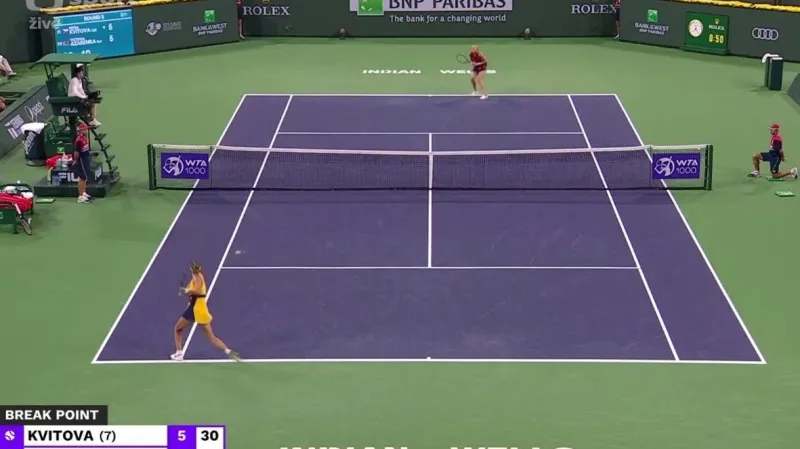 Kvitová zakončila sezonu porážkou v Indian Wells s Azarenkovou