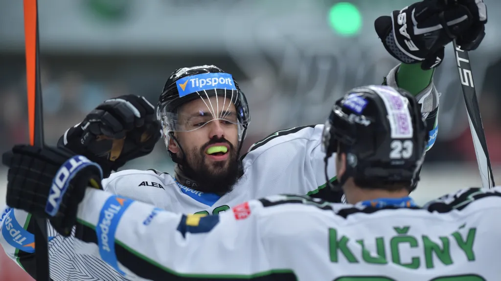 Radost hokejistů Mladé Boleslavi