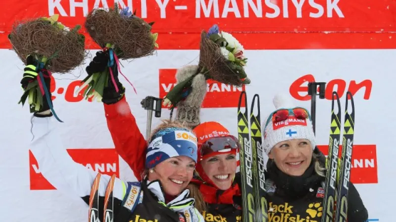 Sestřih třetího vítězného závodu Soukalové na finále SP v Rusku