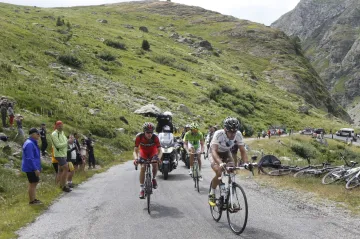 Alpské stoupání na Tour de France