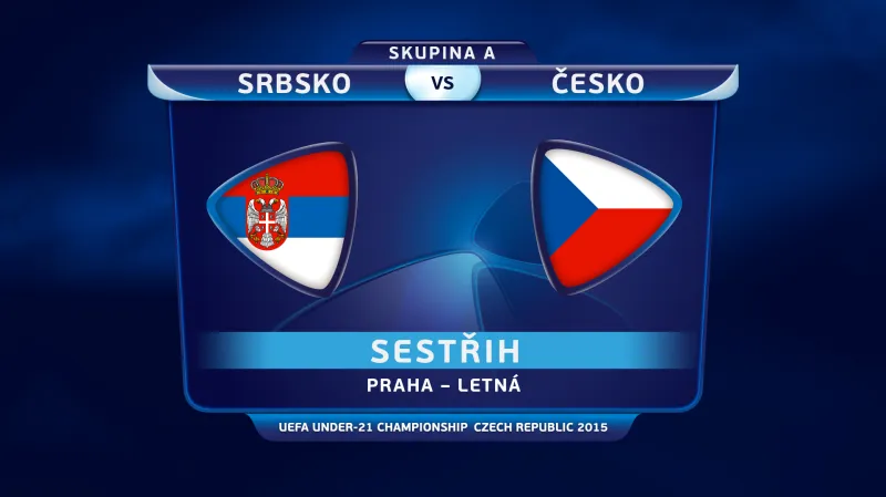 Sestřih utkání Srbsko - Česko