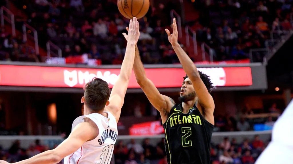 Tomáš Satoranský v zápase proti Atlantě