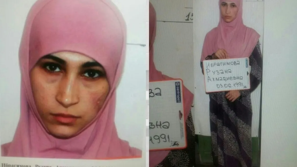 Hledaná černá vdova Ruzana Ibragimová