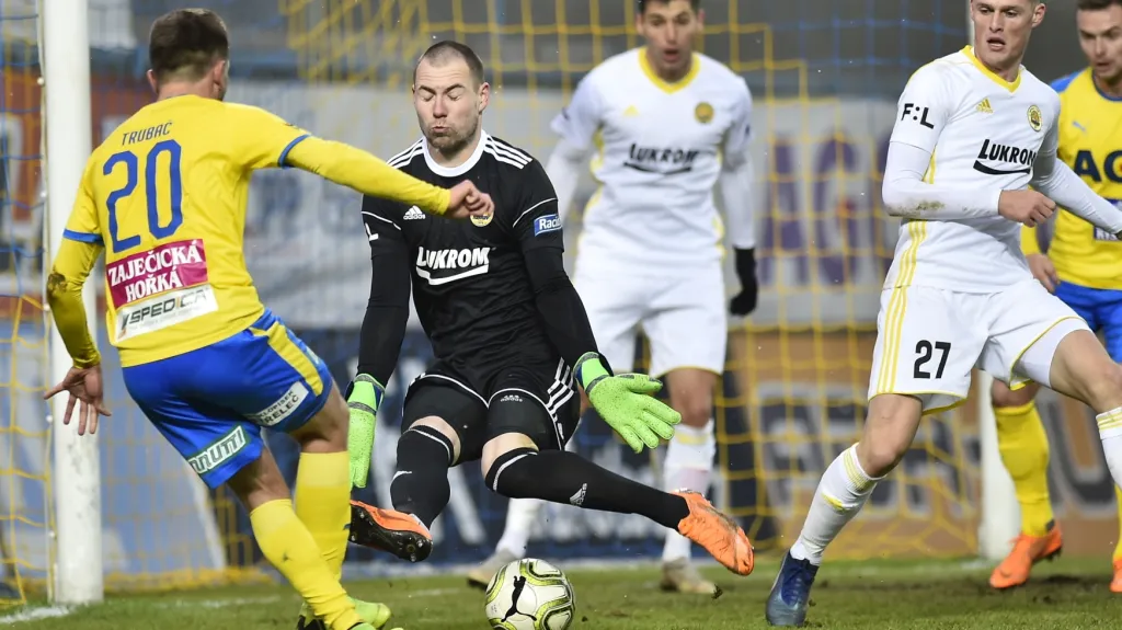 Utkání Teplice - Zlín