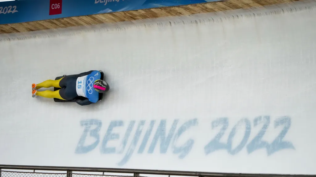 Ukrajinský skeletonista Vladyslav Heraskevyč