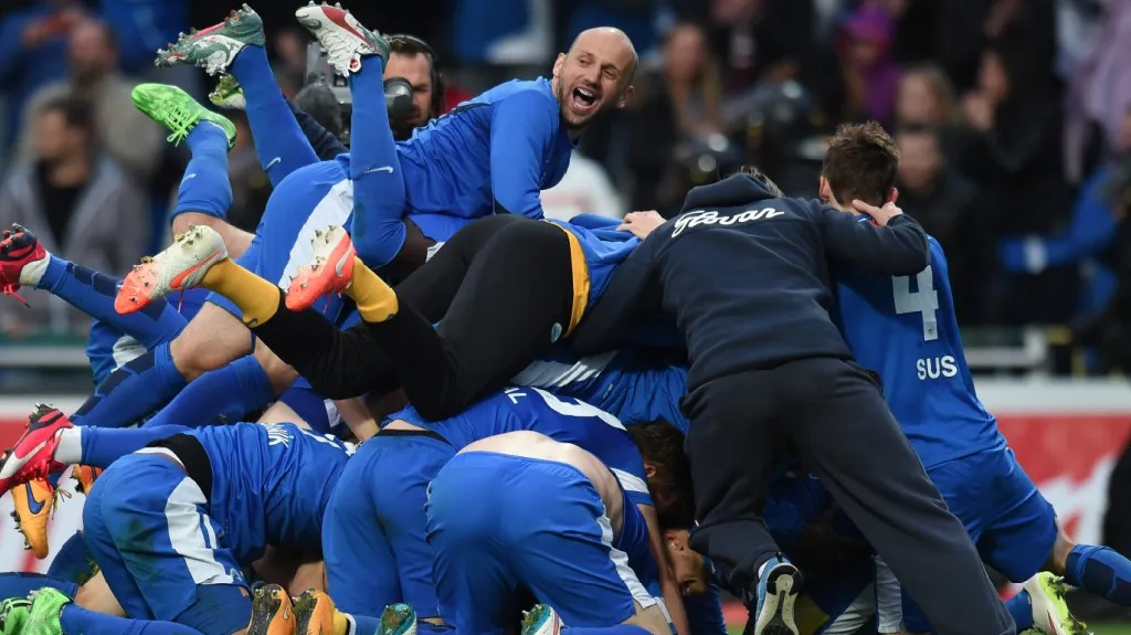 Radost Liberce ze zisku domácího poháru