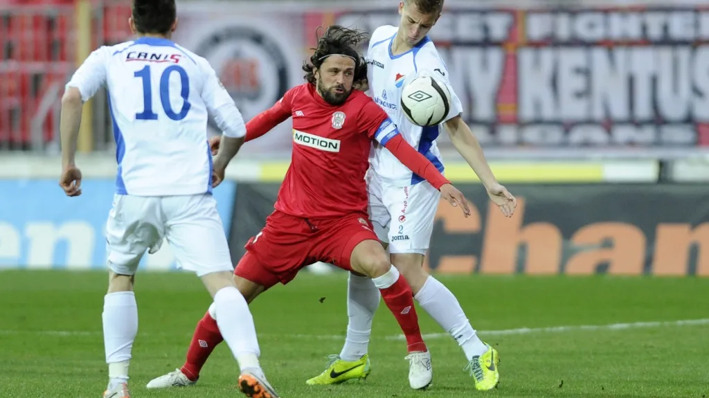 Utkání Zbrojovka Brno - Baník Ostrava
