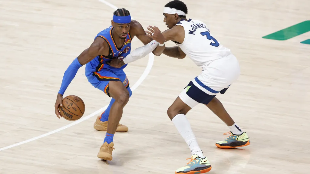 Gilgeous-Alexander obchází hráče Minnesoty