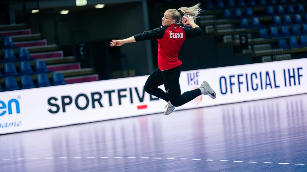 Reprezentační házenkářka Adéla Stříšková