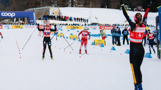 Běžecké sprinty dvojic v Gomsu vyhráli Norové a Němky
