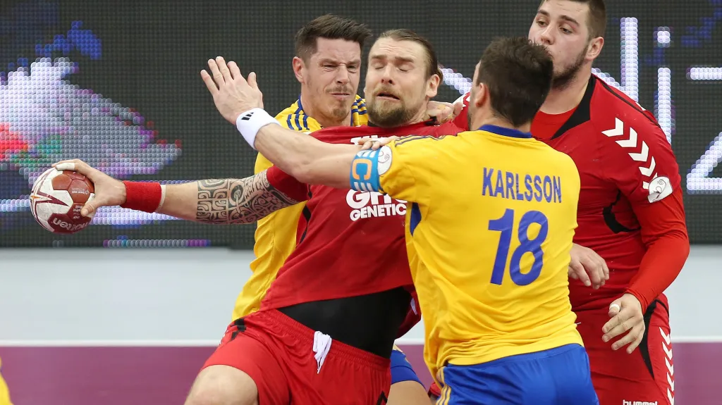 Utkání Česko - Švédsko