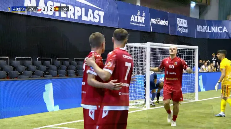 Sestřih utkání Česko – Španělsko