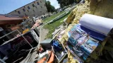 Trojská loděnice po povodni