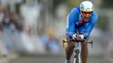 Jan Bárta při časovce