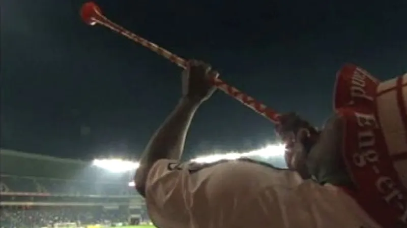 Troubení na vuvuzelu