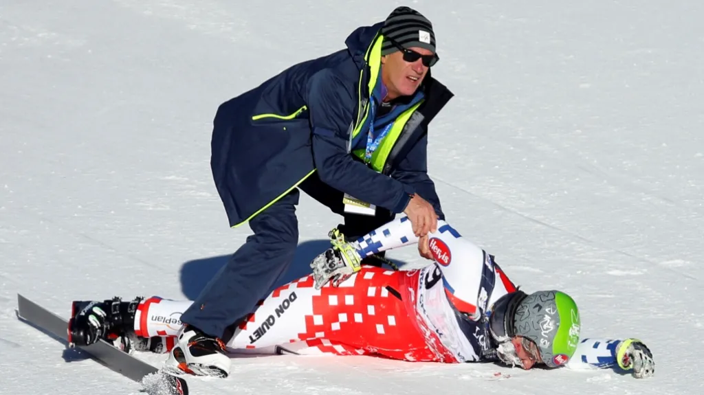 S Ondřejem Bankem to v cílovém prostoru nevypadalo vůbec dobře