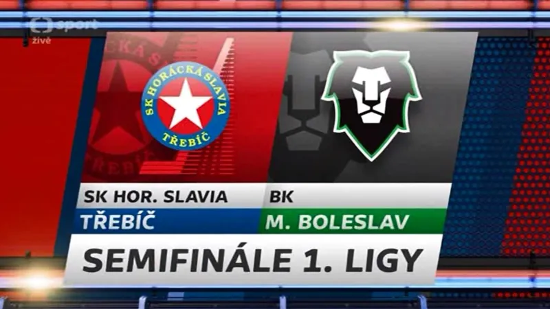 Sestřih a ohlasy 3. semifinále play-off 1. ligy Mladá Boleslav - Třebíč