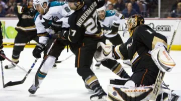 Utkání Anaheim - San Jose