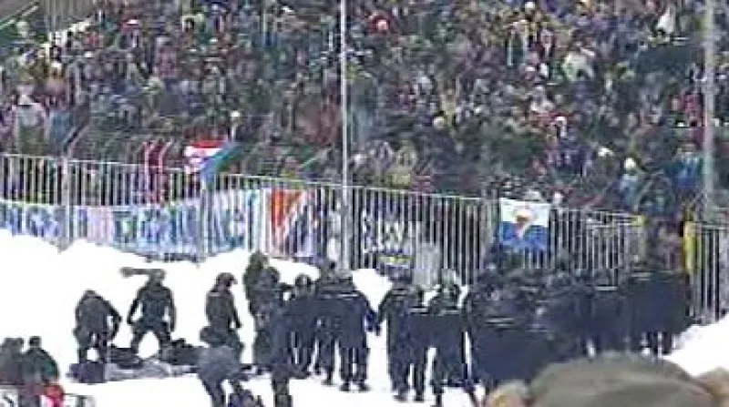 Zásah na stadionu