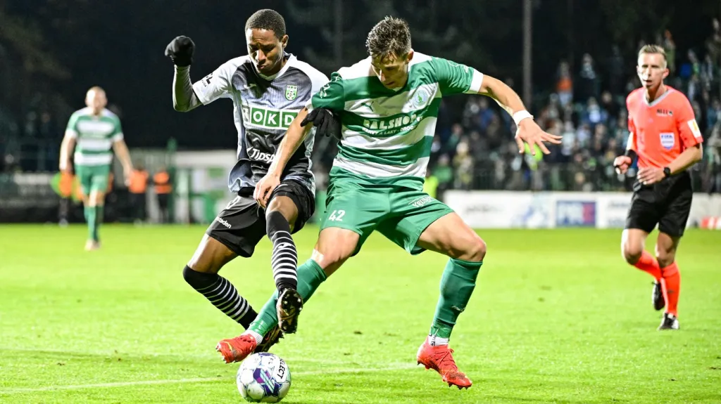 Vojtěch Smrž (vpravo) v akci