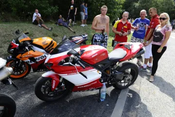 Fanoušci motocyklů dorazili do Brna