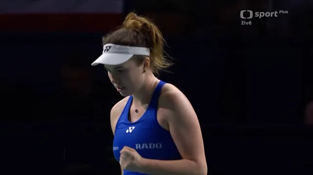 Brejk Noskové a vítězná koncovka 2. setu v utkání proti Šwiatekové