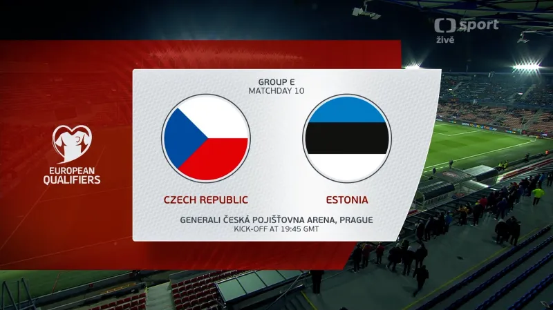 Sestřih utkání Česko – Estonsko
