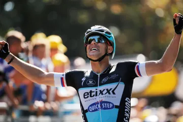 Zdeněk Štybar vítězí na Tour de France 2015