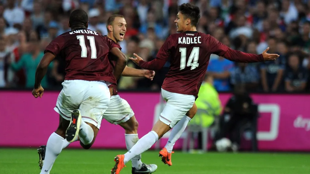 Radost hráčů Sparty