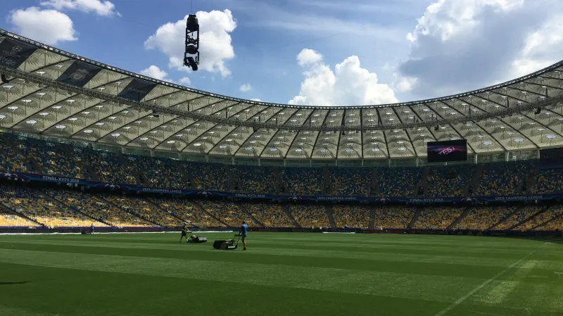 V Kyjevě finišují přípravy před finále Ligy mistrů