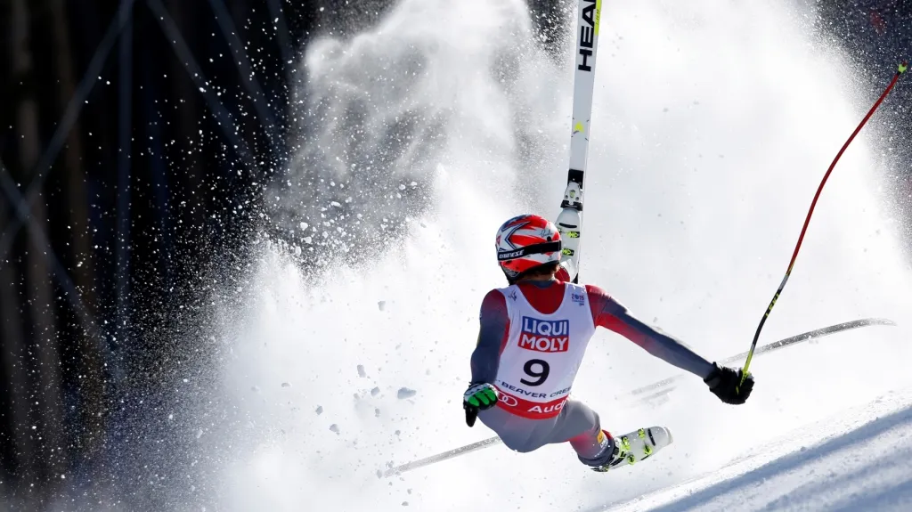 Pád Bodeho Millera v super-G