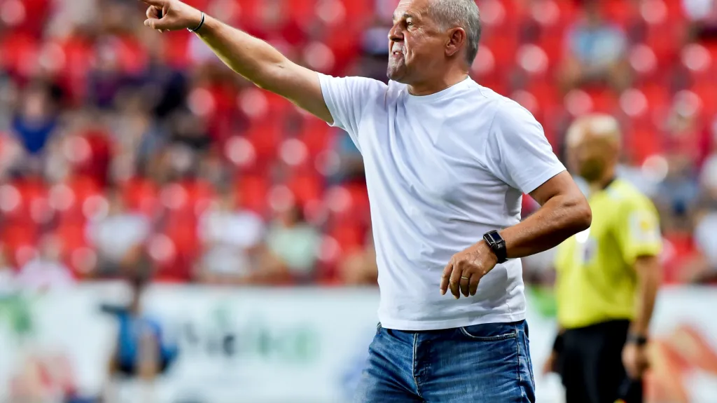 Trenér Jablonce Petr Rada