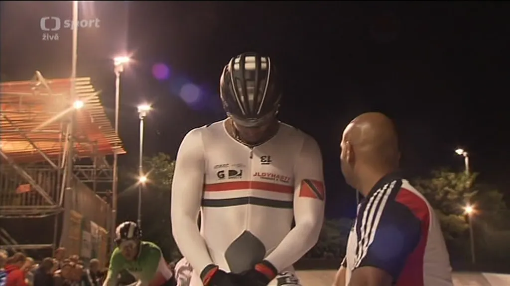 Favorit Njisane ovládl sprint na prostějovském závodě dráhařů